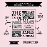 eras tour night tee | comfort colors *custom*