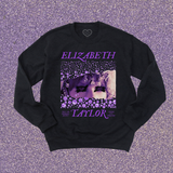 cry my eyes (violet) sweater