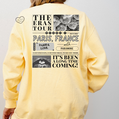 paris night 1 pullover | comfort colors