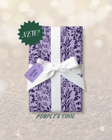 purple's cool wrapping paper