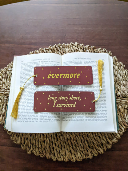 folklore / evermore bookmark