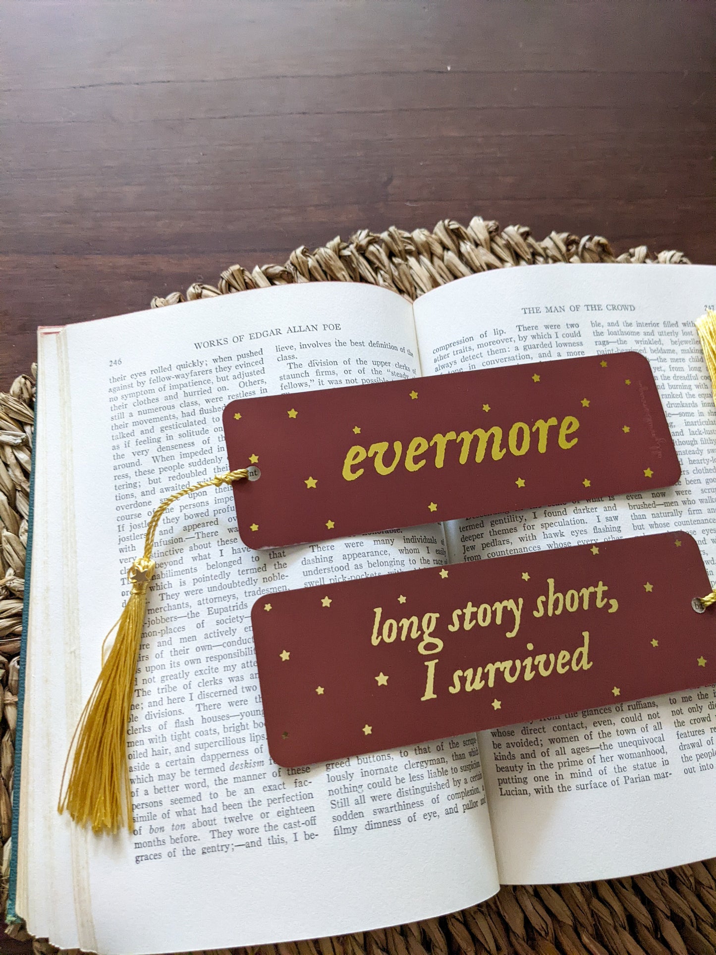 folklore / evermore bookmark