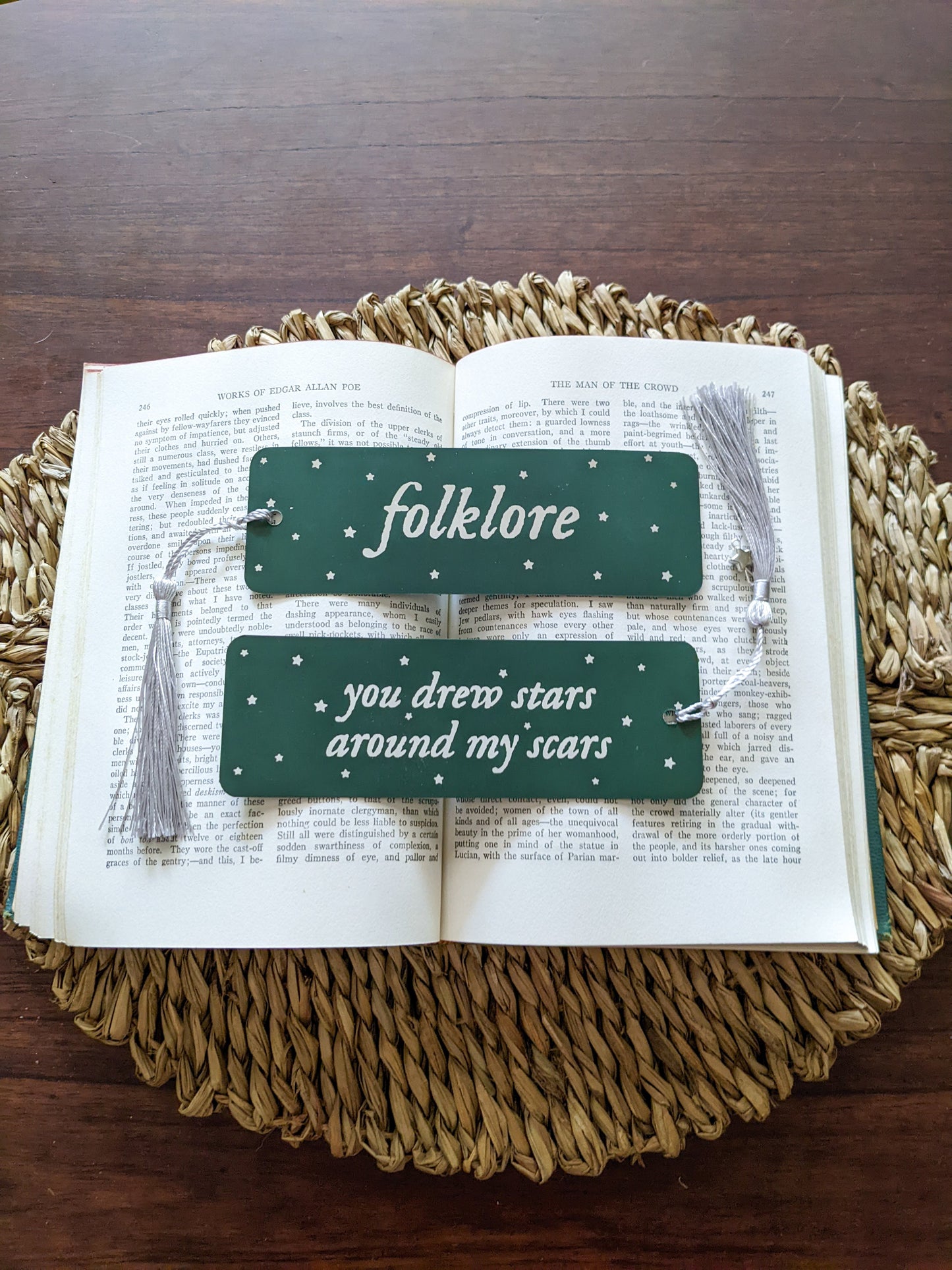 folklore / evermore bookmark