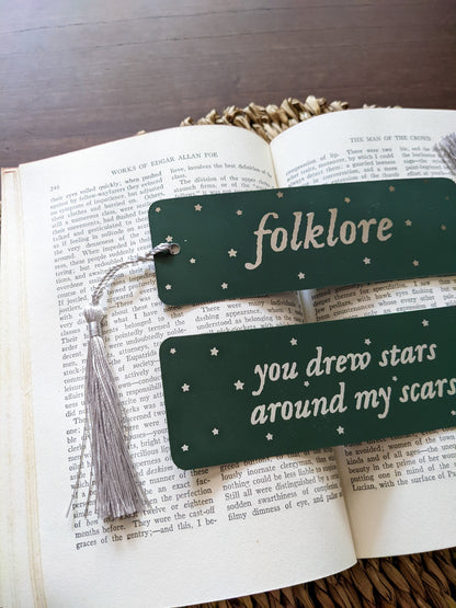 folklore / evermore bookmark