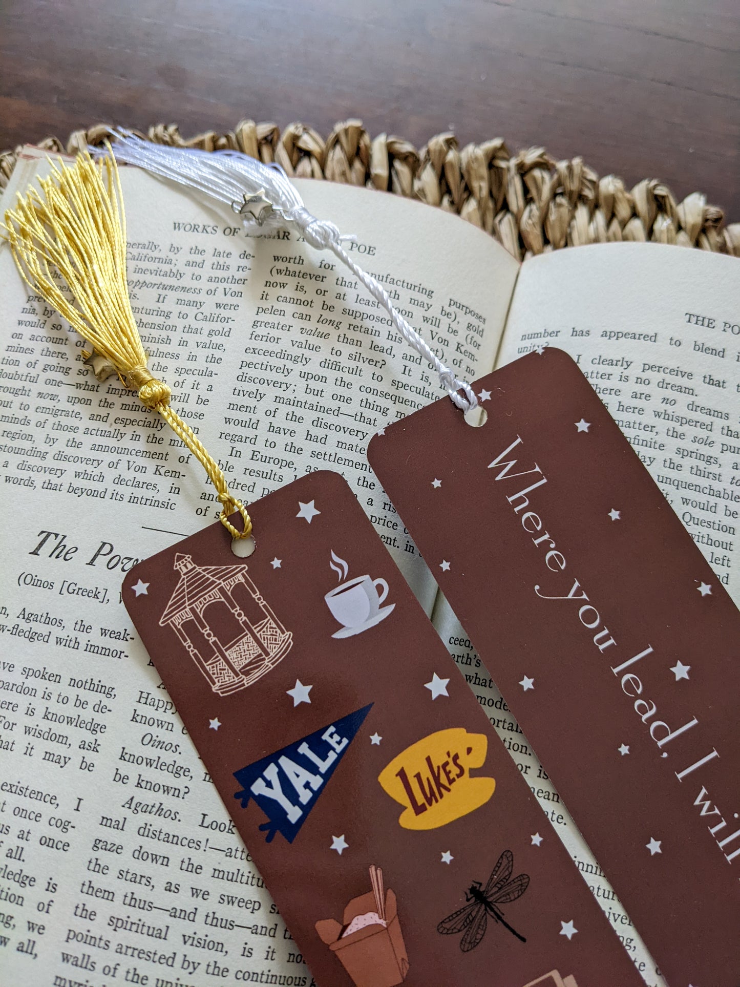 stars hollow bookmark (no tassel)