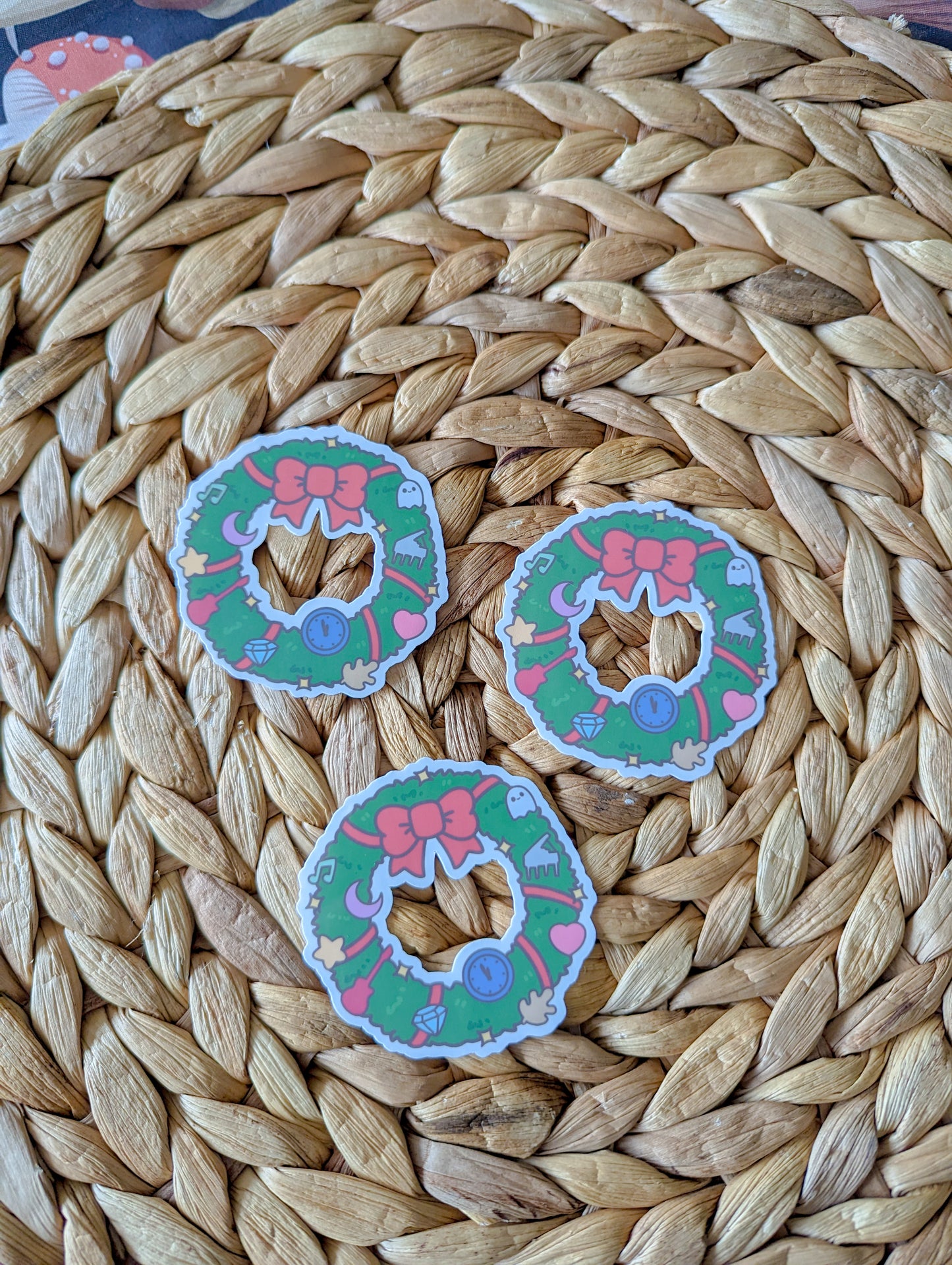 eras wreath sticker