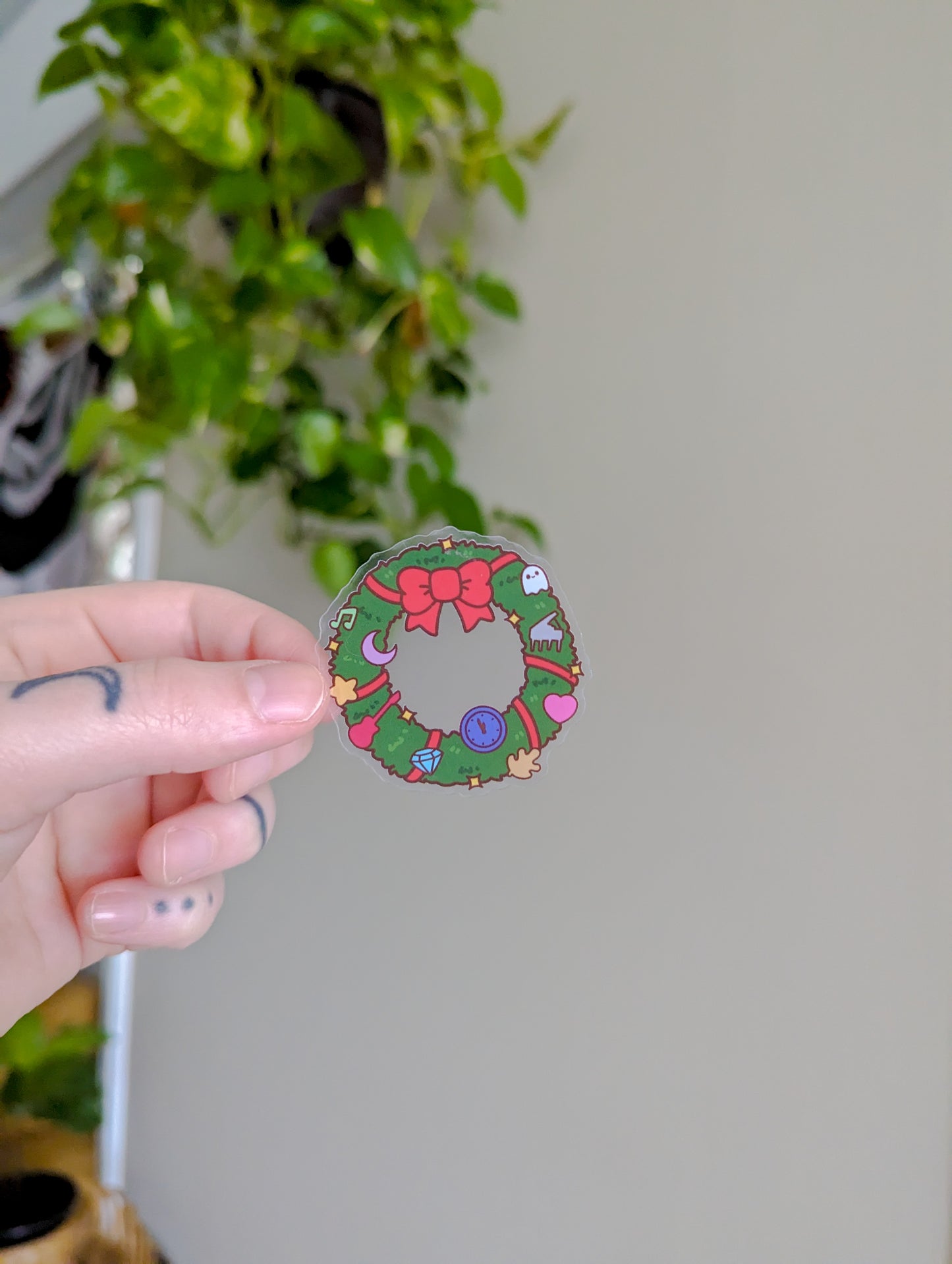 eras wreath sticker