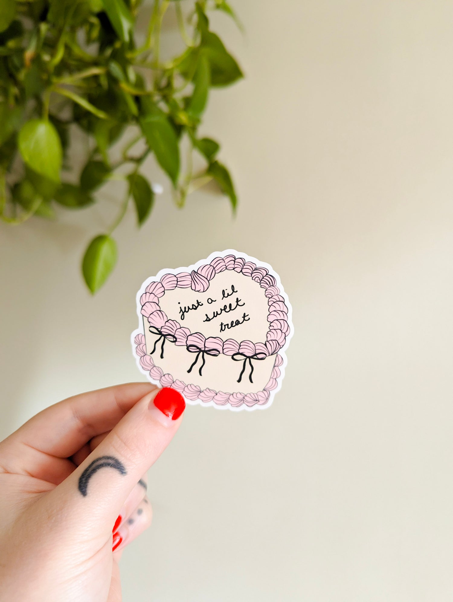 sweet treat cake sticker