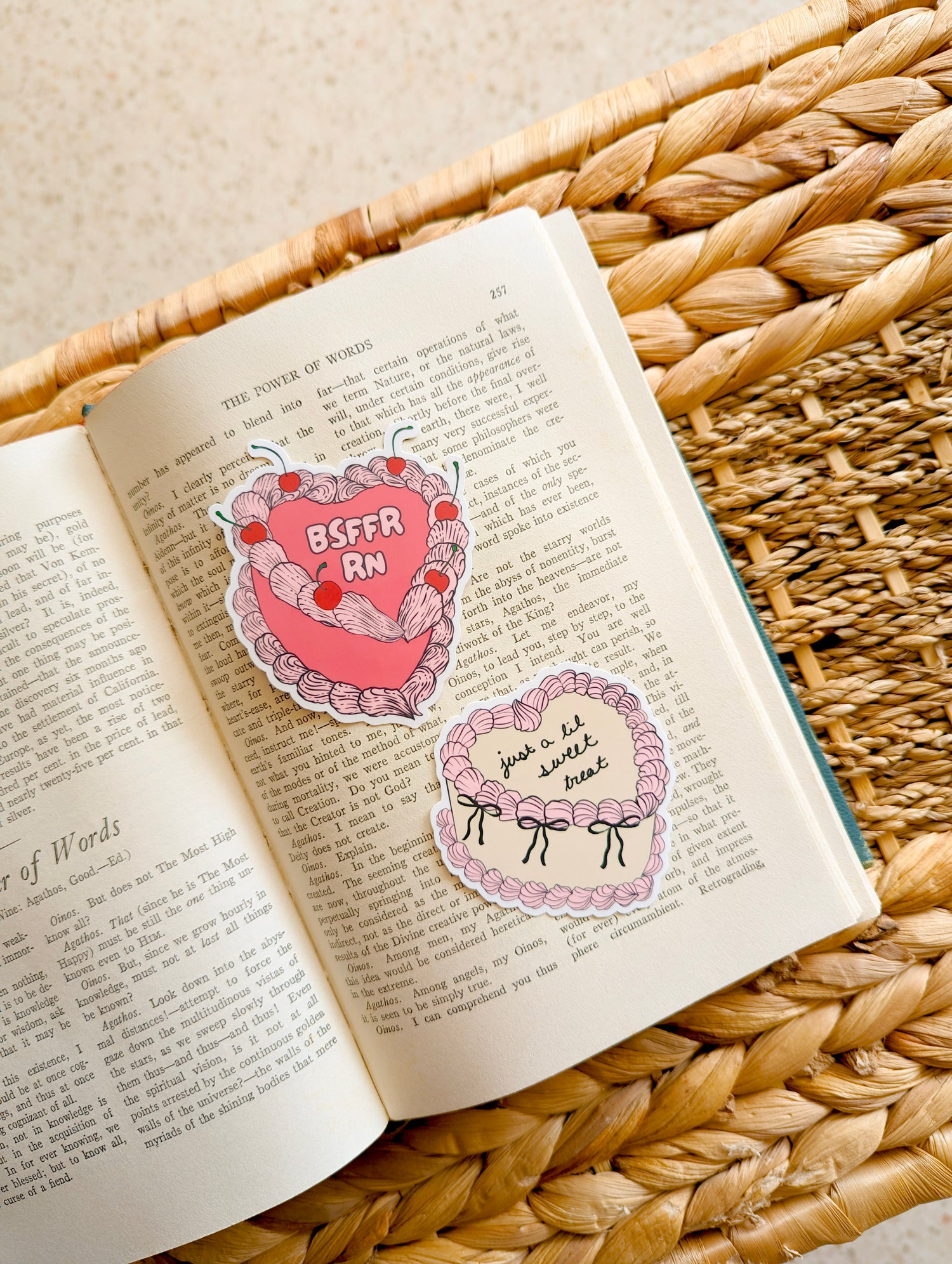 sweet treat cake sticker