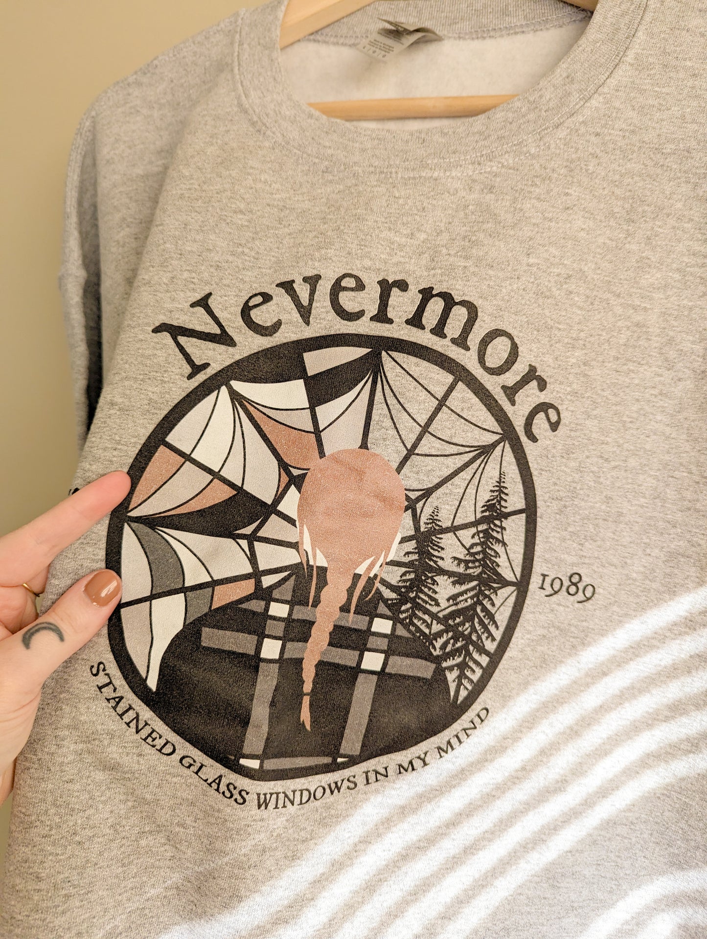 (L) nevermore crew *sample sale*