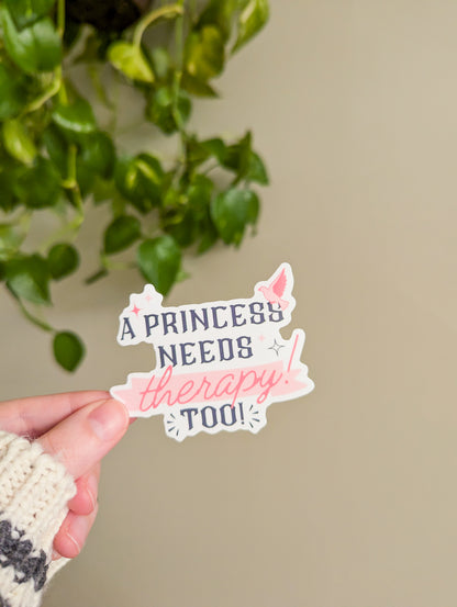 thera-princess sticker