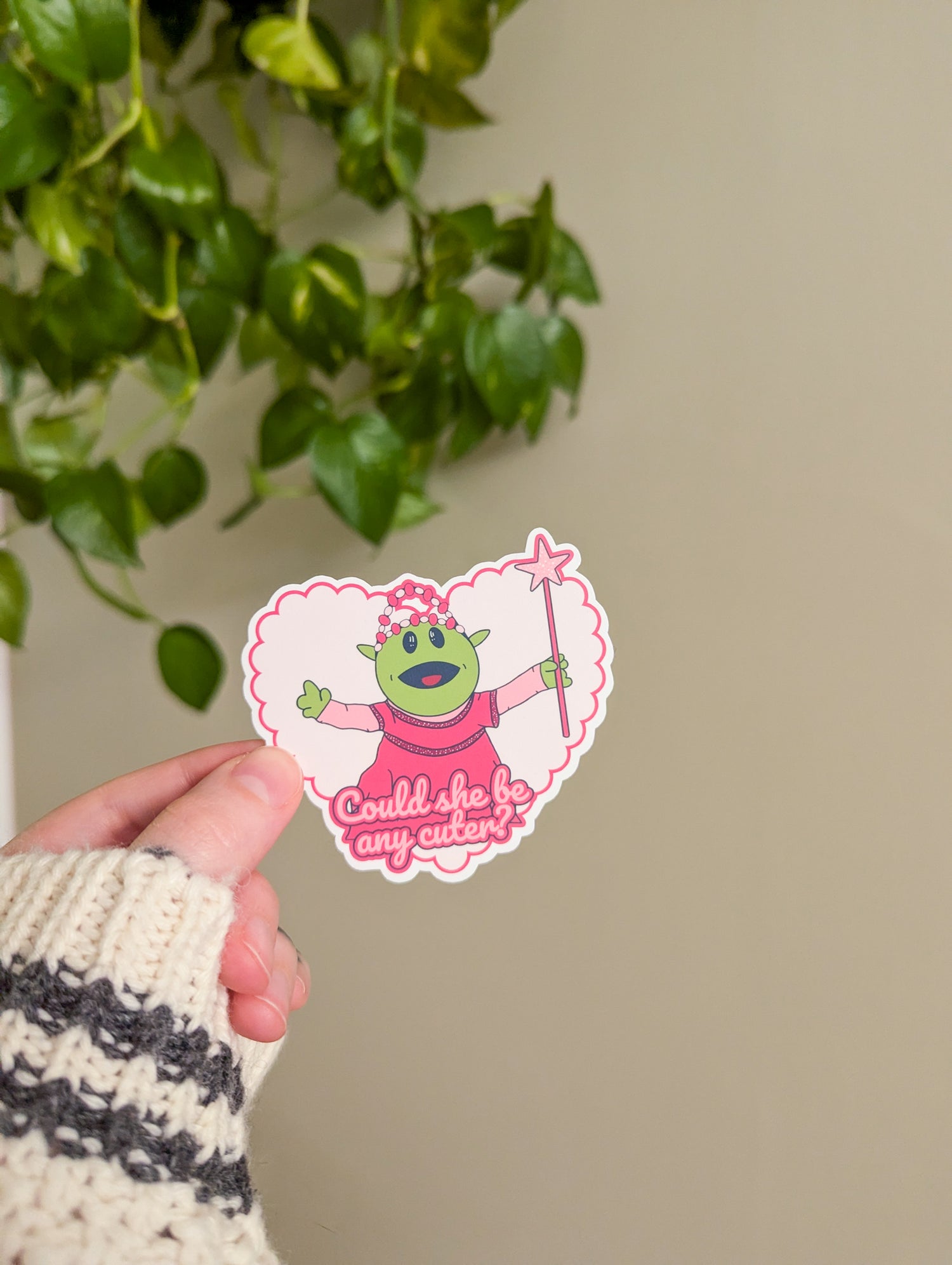 wonderful girl sticker