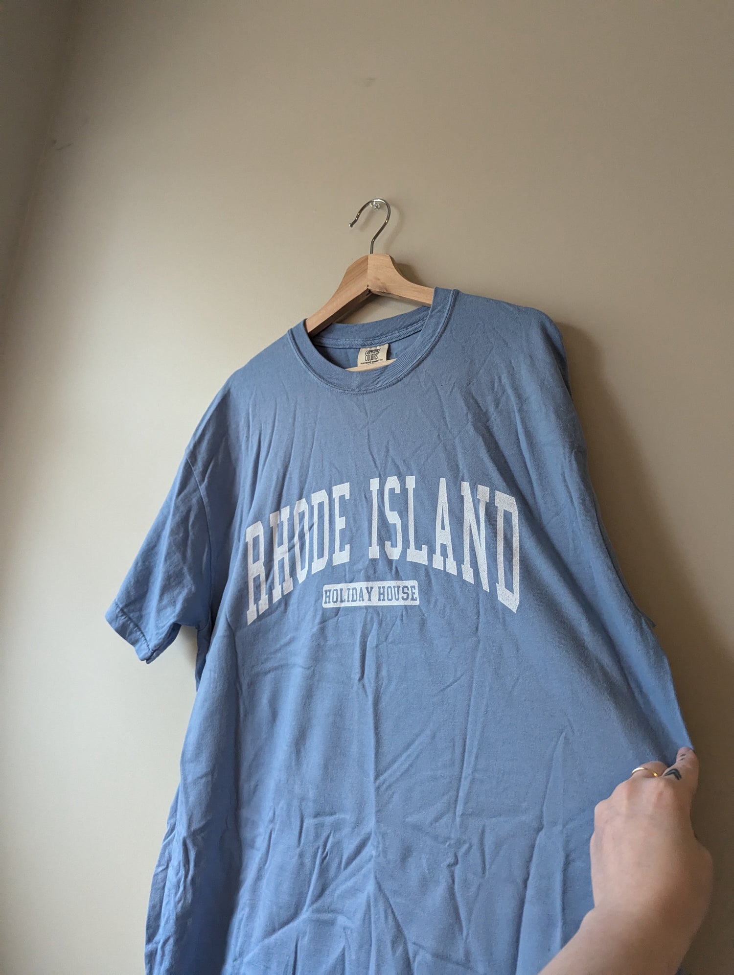 (XL) rhode island tee *sample sale*