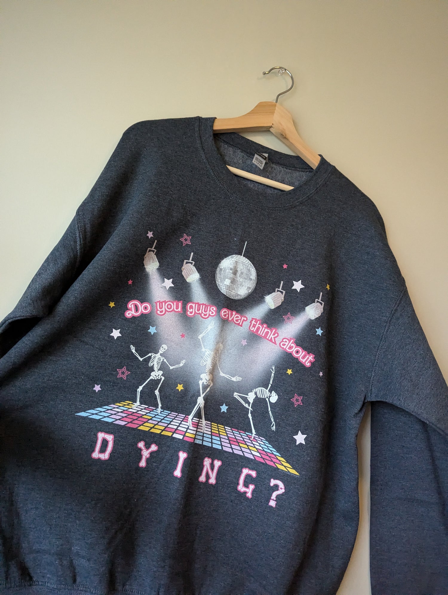 (L) dying @ the disco crewneck *sample sale*