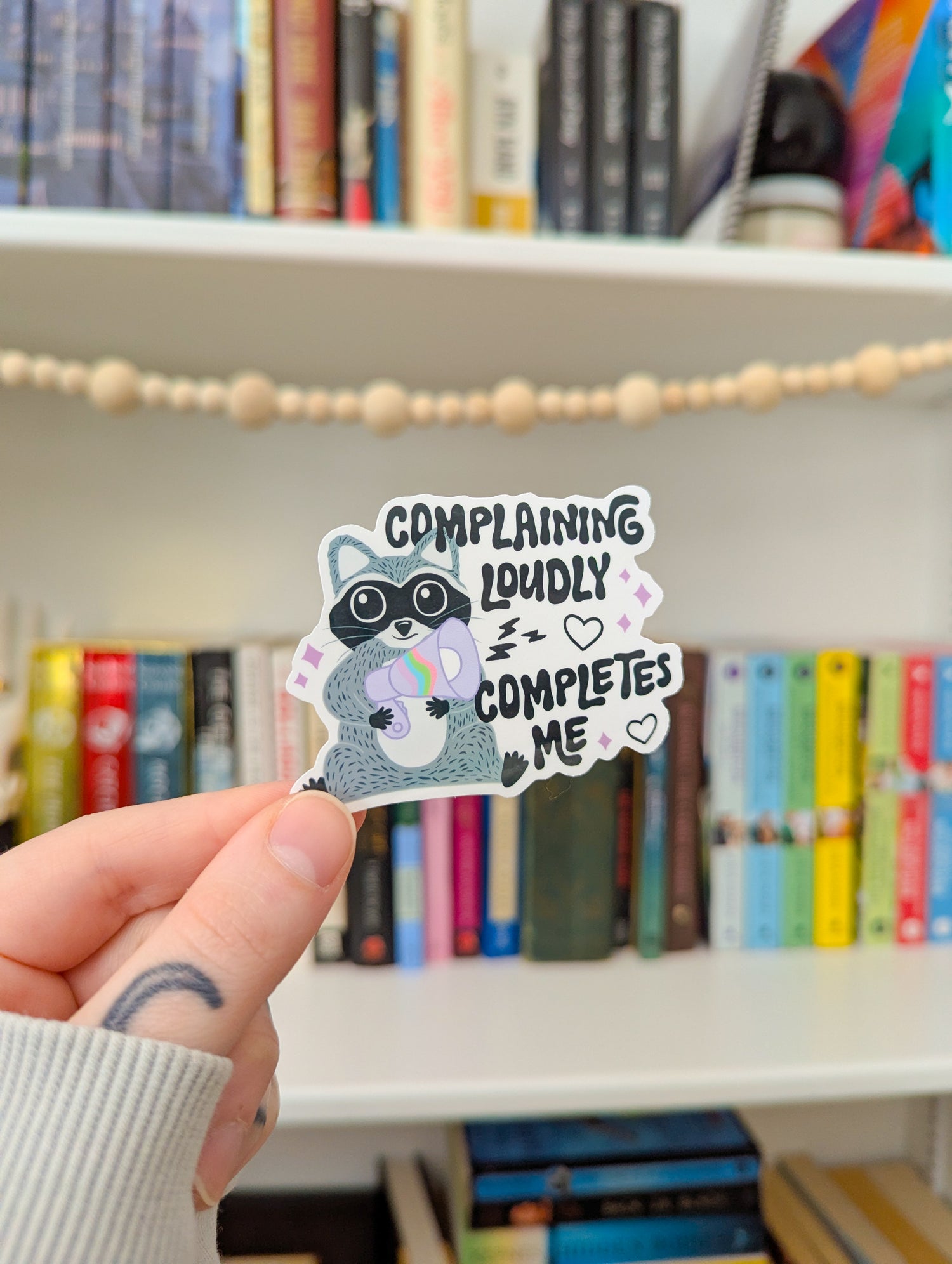 i <3 complaining sticker