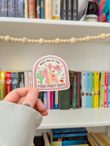 pink pony club sticker