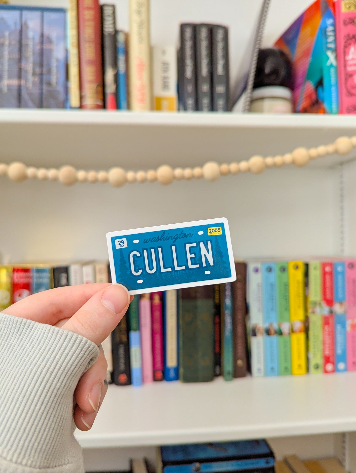 cullen license plate sticker