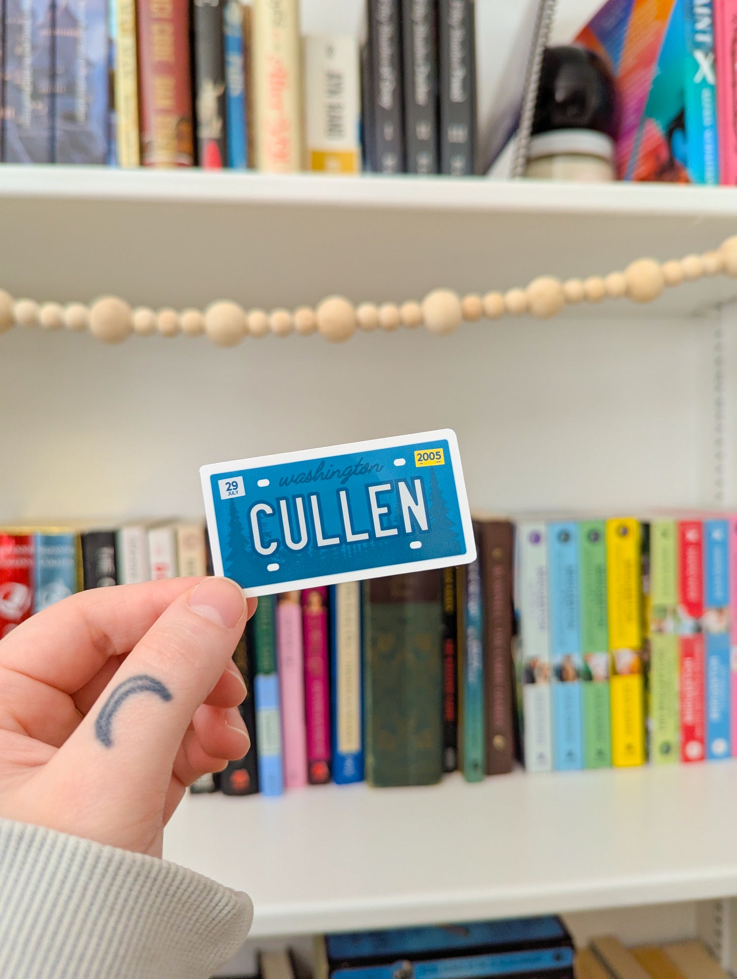 cullen license plate sticker