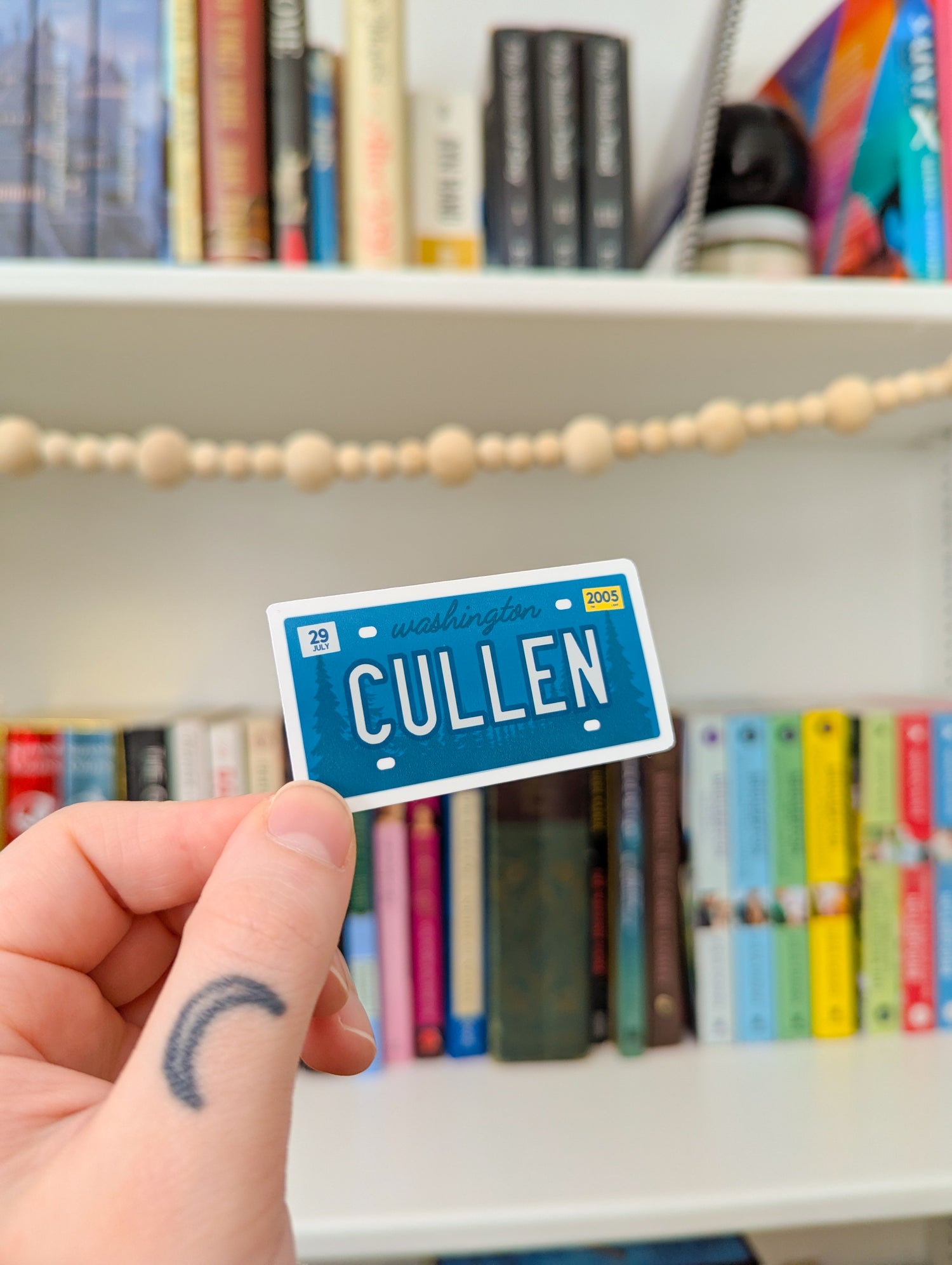 cullen license plate sticker