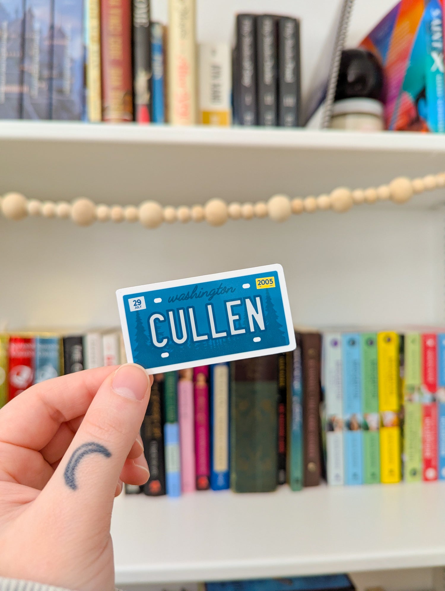 cullen license plate sticker