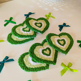 heart of gold mug rug