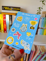 the stickers of us sticker sheet