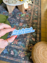 lay on the horn decal