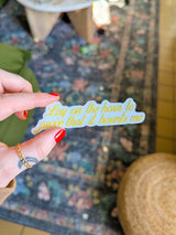 lay on the horn decal