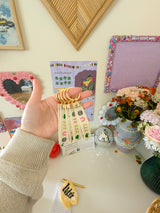 lots o' luck embroidered keychain