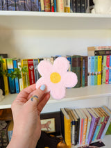 flower power mug rug