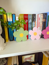 flower power mug rug