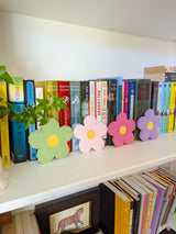 flower power mug rug