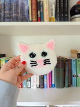 kitty cat mug rug