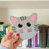 kitty cat mug rug