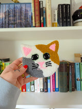 kitty cat mug rug