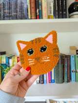 kitty cat mug rug
