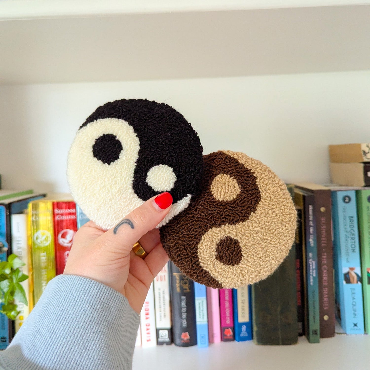 yin yang mug rug