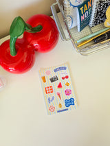 y2k summer sticker sheet