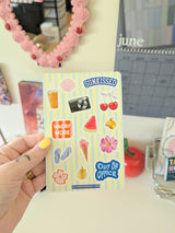 y2k summer sticker sheet