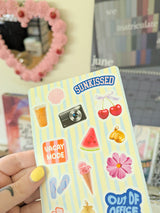 y2k summer sticker sheet