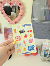 y2k summer sticker sheet