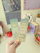 toes in the sand bookmark