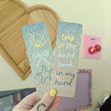 toes in the sand bookmark
