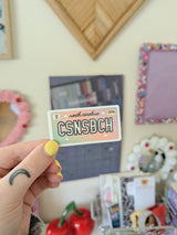 cousins beach stickers