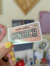 cousins beach stickers