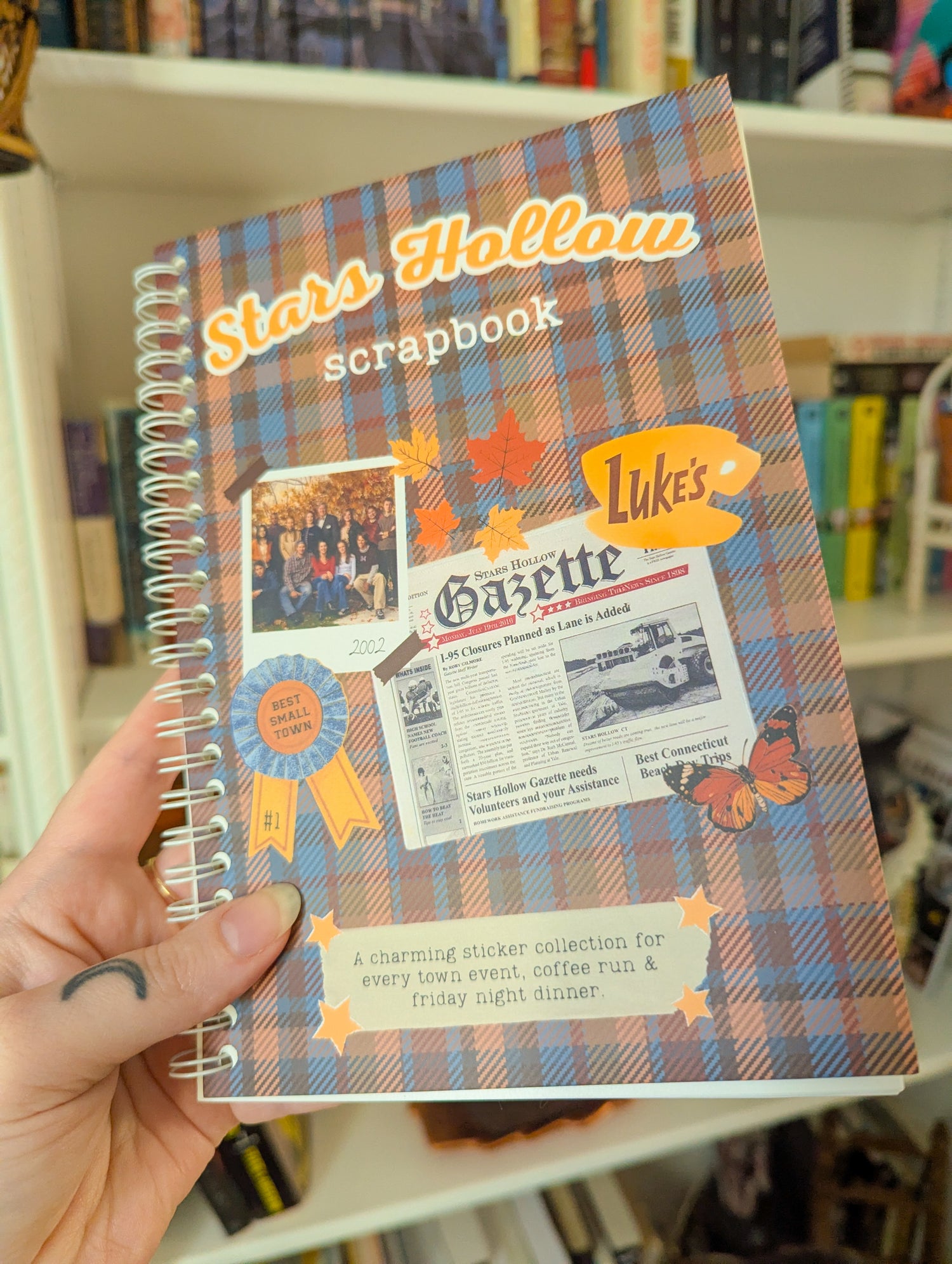 stars hollow scrapbook sticker book