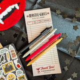 mystic grill notepad
