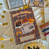 stars hollow scrapbook sticker book
