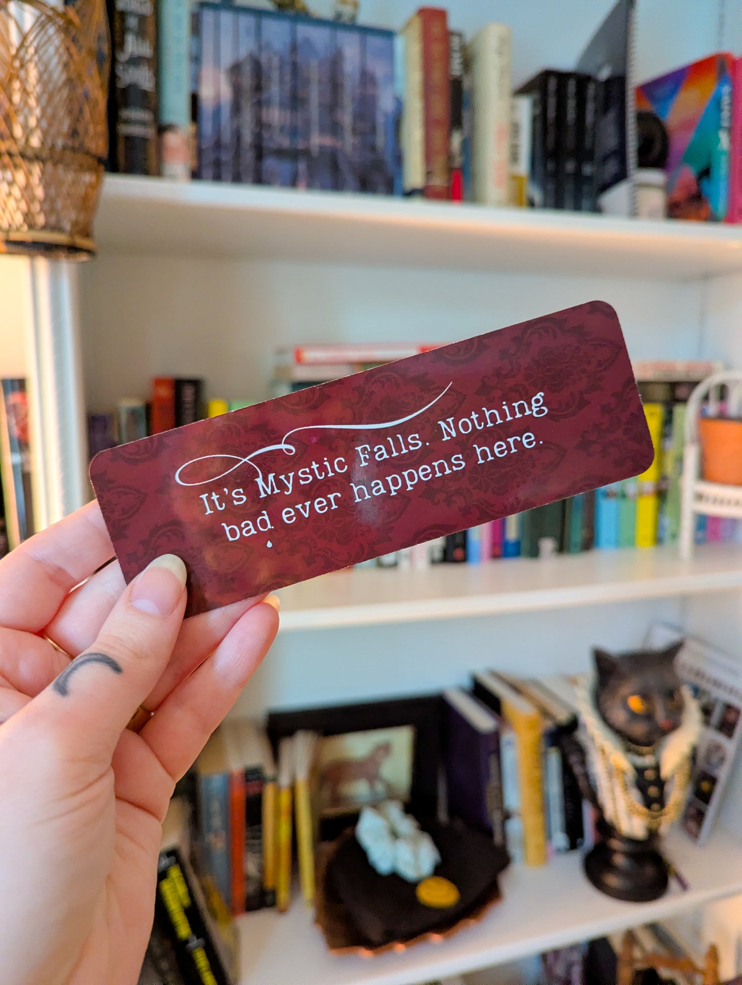 mystic falls bookmark