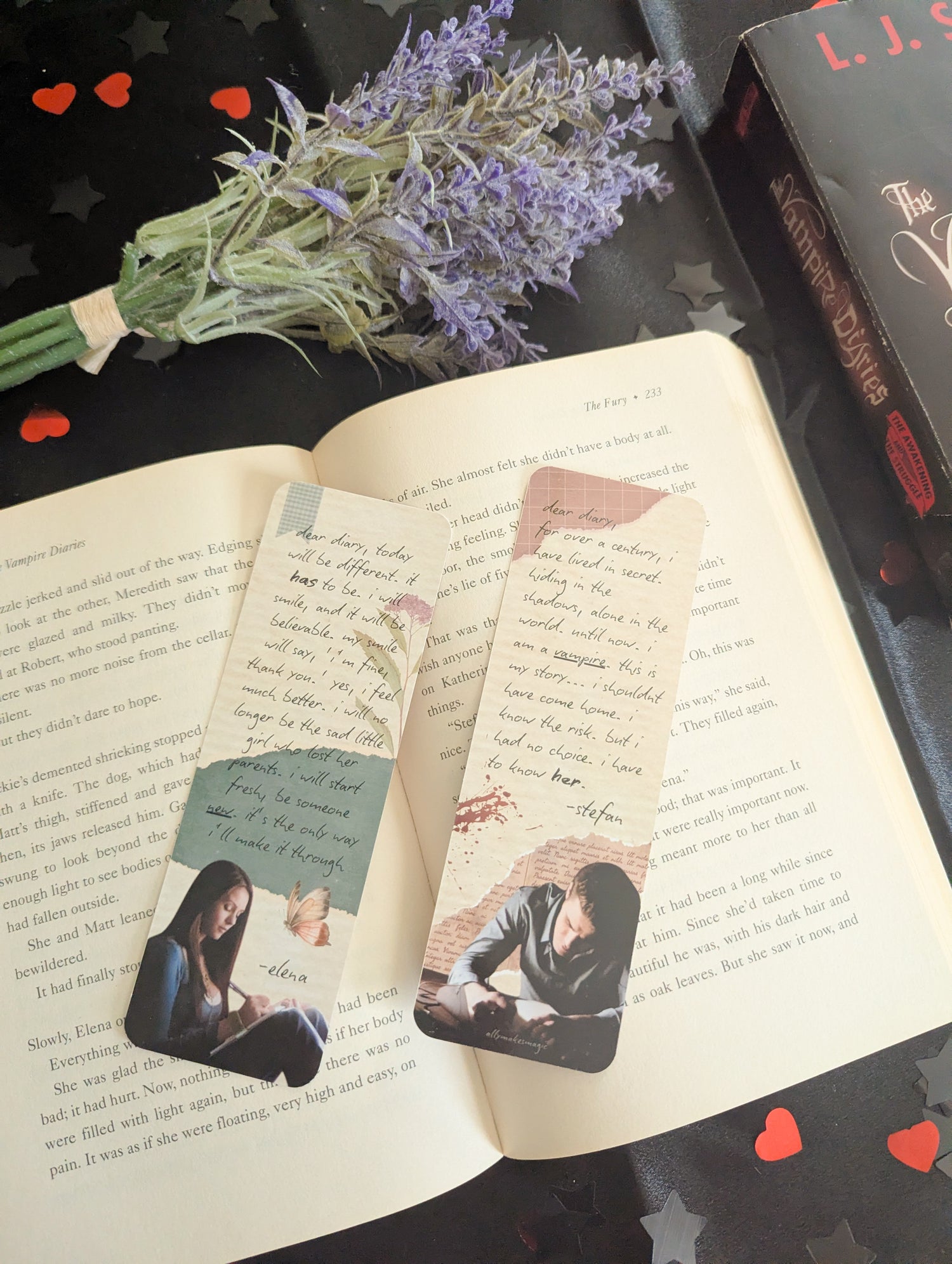 dear diary... bookmark